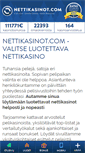 Mobile Screenshot of nettikasinot.com