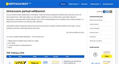 Desktop Screenshot of nettikasinot.org
